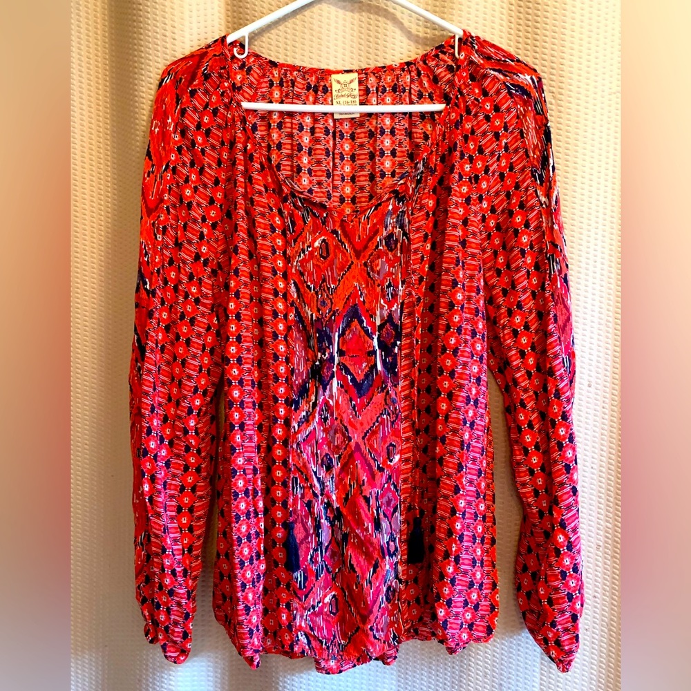 Faded Glory Stylish Printed Blouse